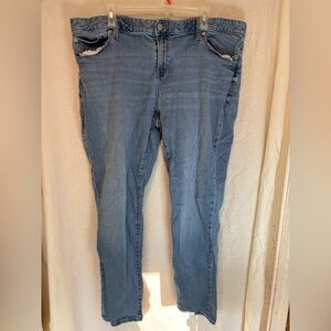 Gap Denim Jeans Straight Leg Women’s 34 Regular Light Wash